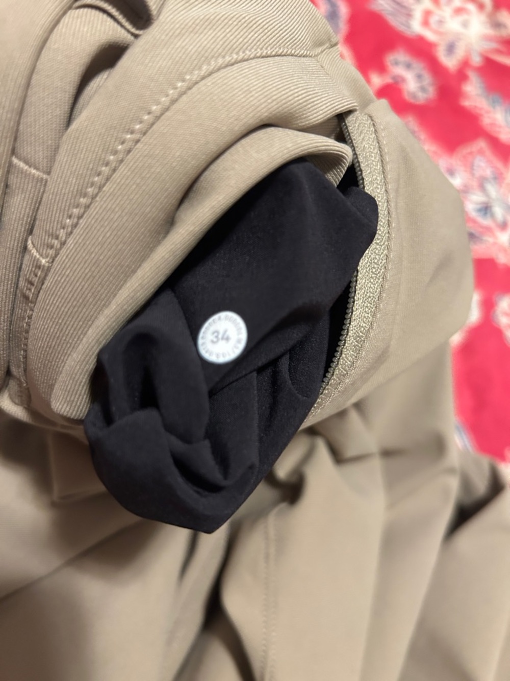 lululemon athletica Men's Tan Dress Pants - Picture 6 of 6